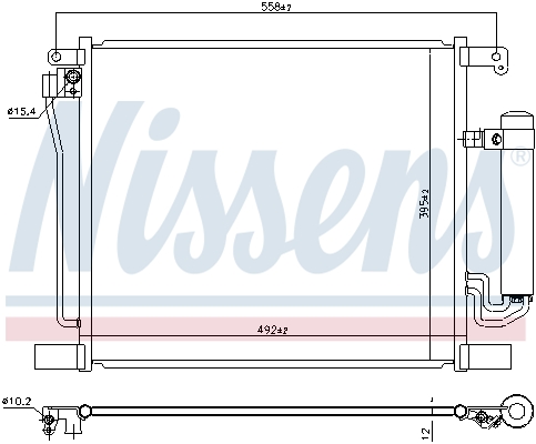 Airco condensor Nissens 940929