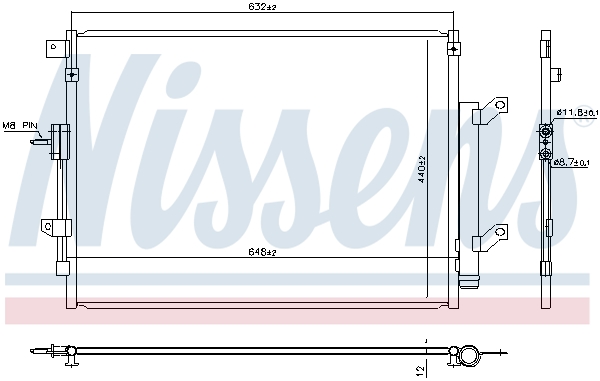 Airco condensor Nissens 940934