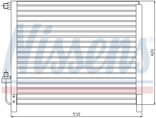 Nissens Airco condensor 94096