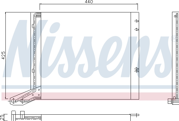 Airco condensor Nissens 94113