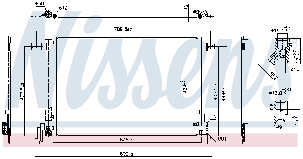 Nissens Airco condensor 941209