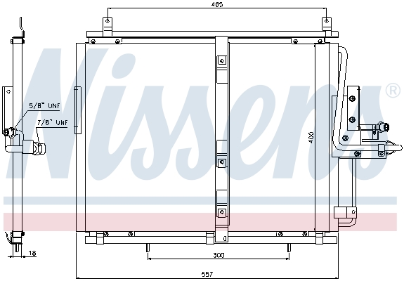 Nissens Airco condensor 94377