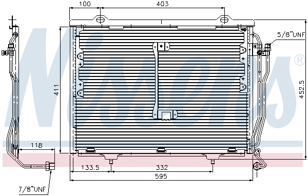 Nissens Airco condensor 94426