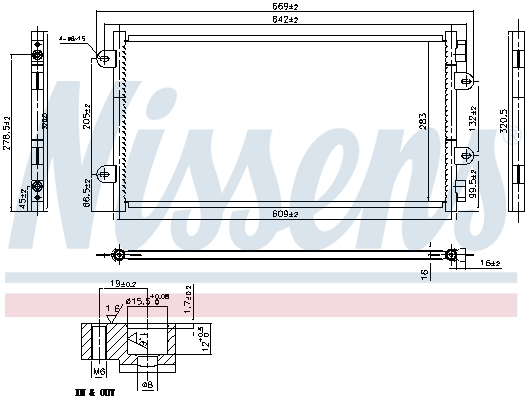 Nissens Airco condensor 94438