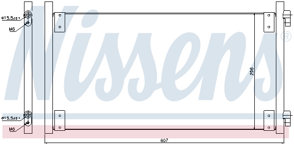 Nissens Airco condensor 94596