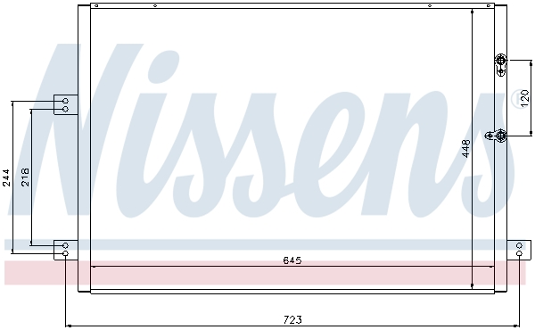 Nissens Airco condensor 94787