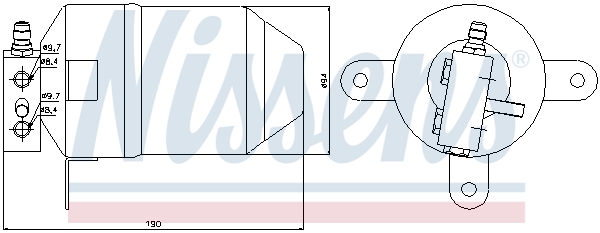 Nissens Airco droger/filter 95006