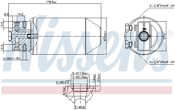 Nissens Airco droger/filter 95048
