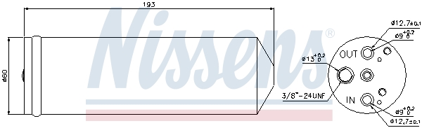 Airco droger/filter Nissens 95082