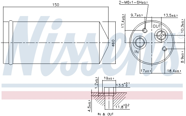 Nissens Airco droger/filter 95141