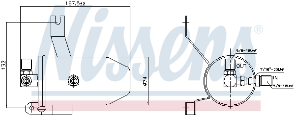 Nissens Airco droger/filter 95202