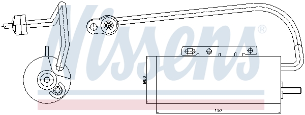 Nissens Airco droger/filter 95339