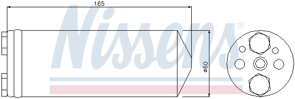 Nissens Airco droger/filter 95425
