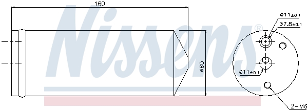 Nissens Airco droger/filter 95477