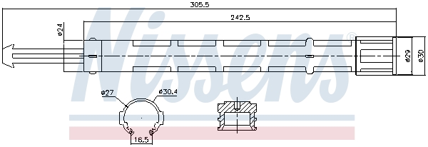 Nissens Airco droger/filter 95514
