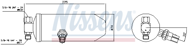 Nissens Airco droger/filter 95518