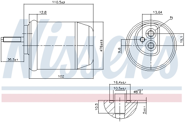 Nissens Airco droger/filter 95761
