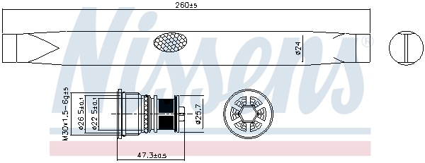 Nissens Airco droger/filter 95762