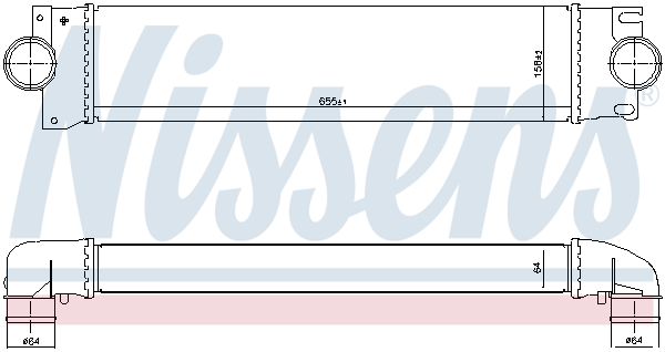 Nissens Interkoeler 96071