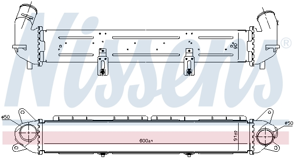 Nissens Interkoeler 961490