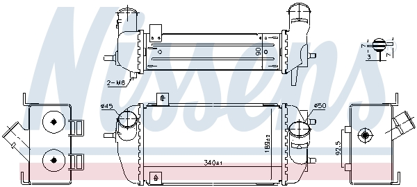 Nissens Interkoeler 961492