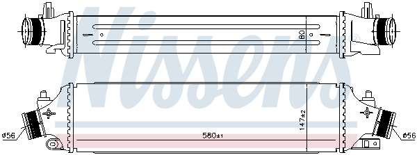 Nissens Interkoeler 96406