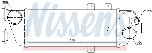 Nissens Interkoeler 96562