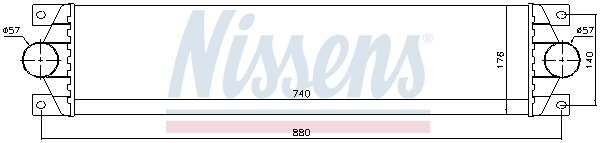 Nissens Interkoeler 96767
