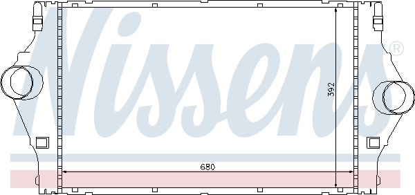 Interkoeler Nissens 96778