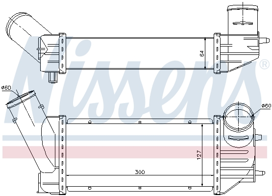 Nissens Interkoeler 96790