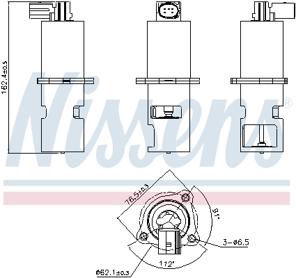 Nissens EGR-klep 98154