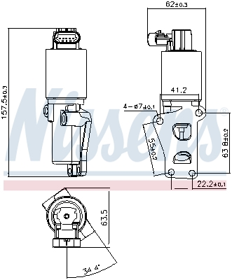 Nissens EGR-klep 98170