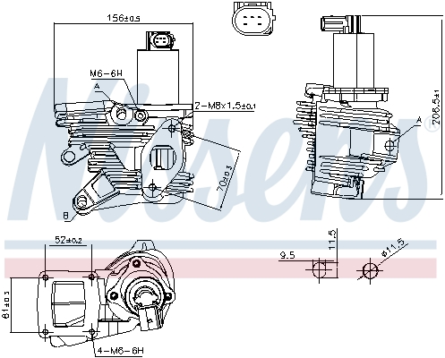 Nissens EGR-klep 98189