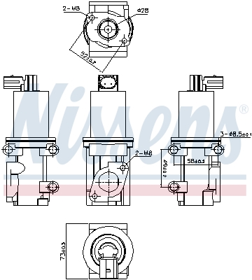 Nissens EGR-klep 98193