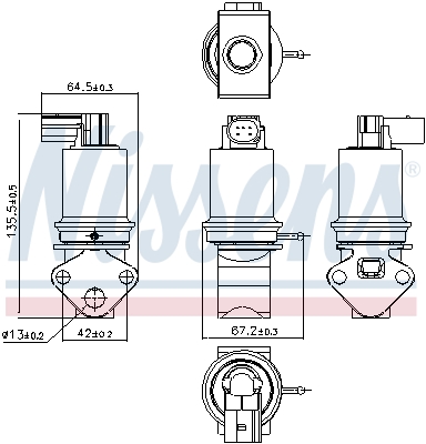 Nissens EGR-klep 98202