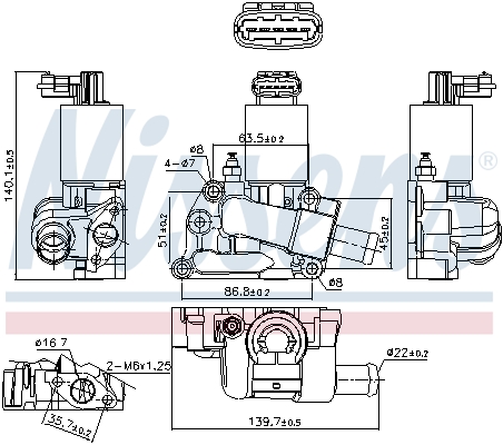 Nissens EGR-klep 98227