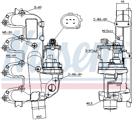 Nissens EGR-klep 98234