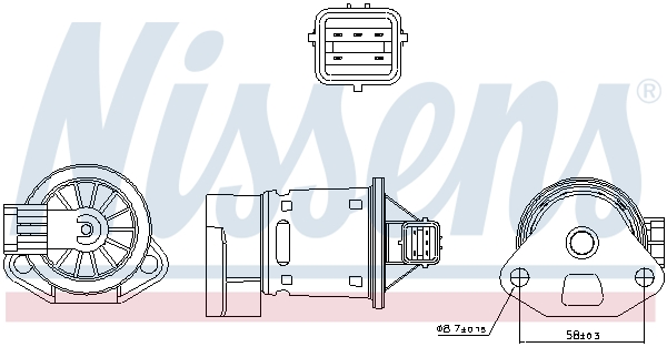 Nissens EGR-klep 98246