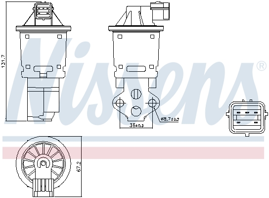 Nissens EGR-klep 98247