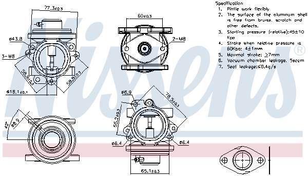 Nissens EGR-klep 98294