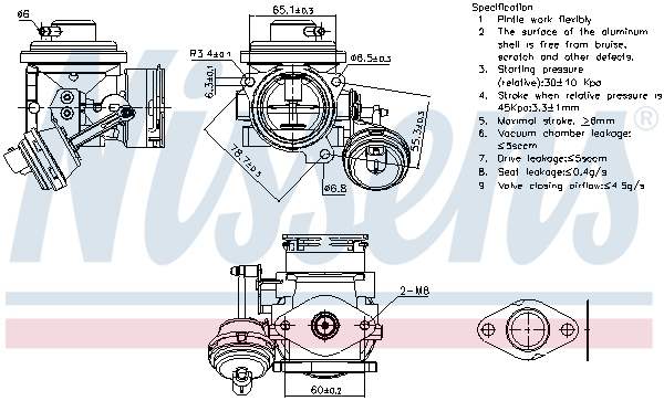 Nissens EGR-klep 98298
