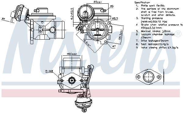Nissens EGR-klep 98302