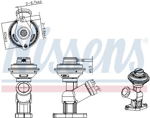 Nissens EGR-klep 98343