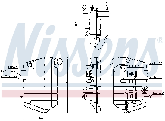 Nissens Expansievat 996042