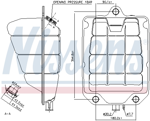 Nissens Expansievat 996055