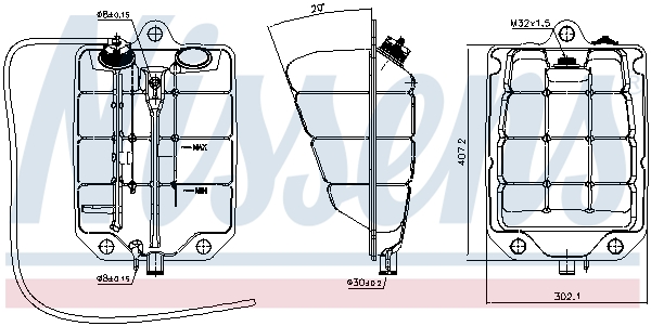 Nissens Expansievat 996075