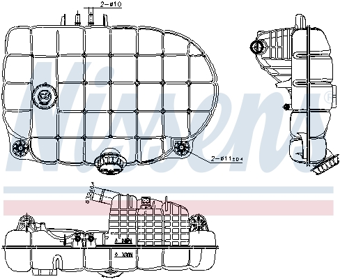 Nissens Expansievat 996088