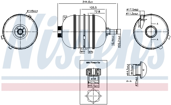 Nissens Expansievat 996126