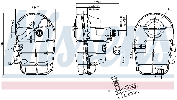 Nissens Expansievat 996145