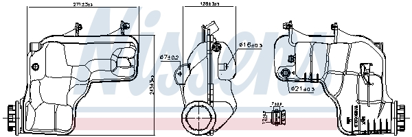 Nissens Expansievat 996166